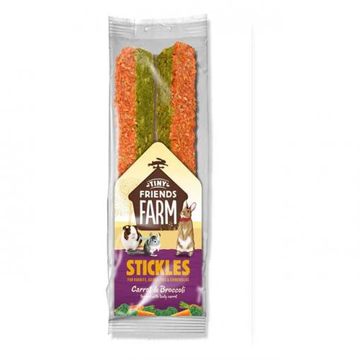 Tiny Friends Farm Stickles Carrot & Broccoli 100g - Image 2