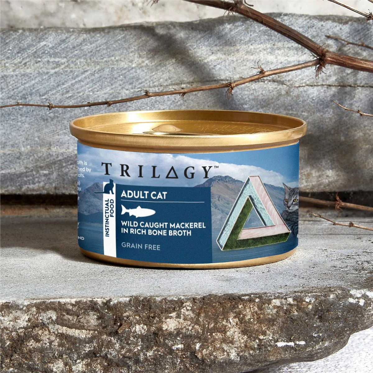 Trilogy Adult Mackerel in Bone Broth Wet Cat Food - Image 4