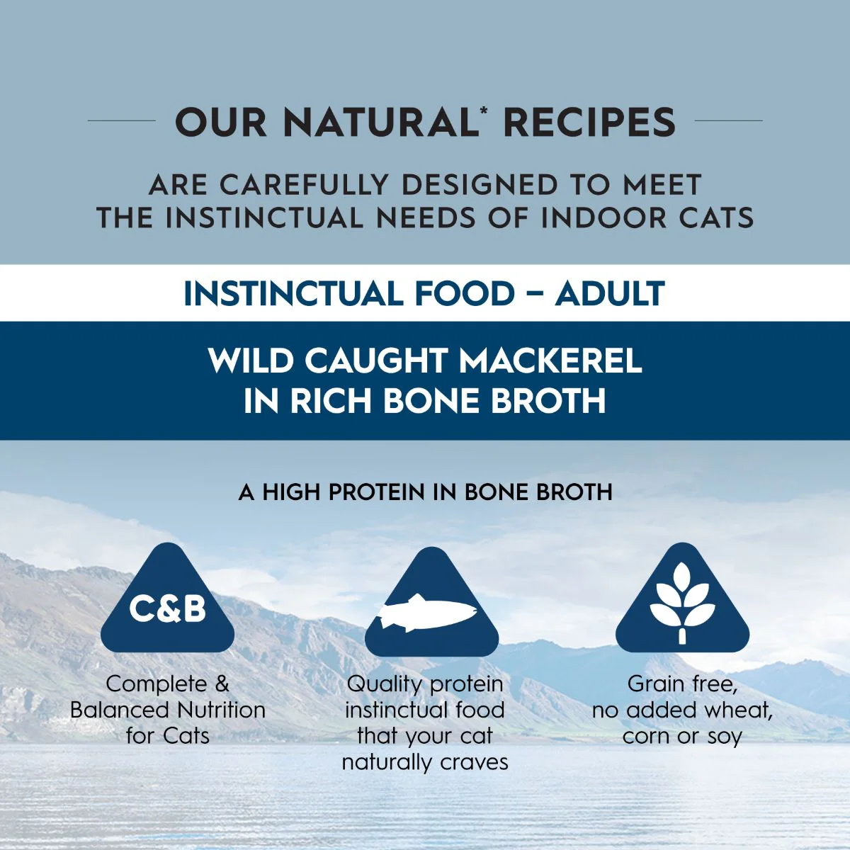 Trilogy Adult Mackerel in Bone Broth Wet Cat Food - Image 6