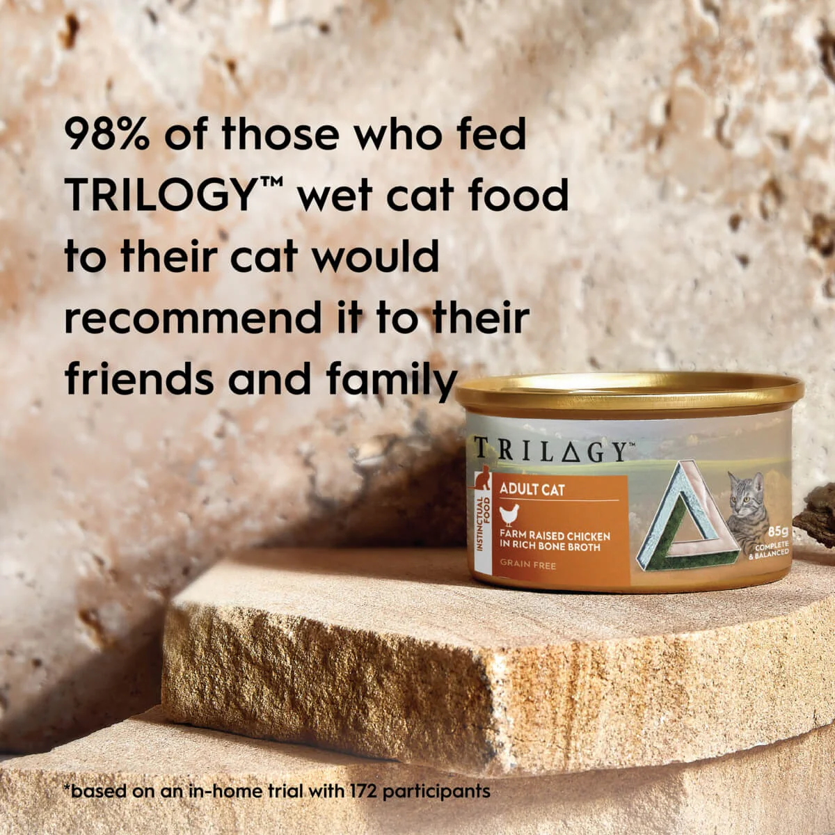 Trilogy Adult Wild Alaskan Salmon in Bone Broth Wet Cat Food - Image 14