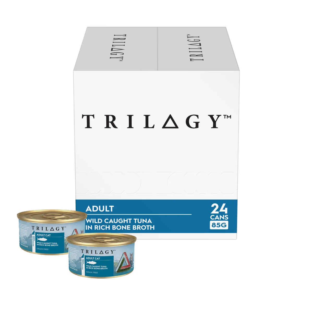 Trilogy Adult Wild Caught Tuna in Bone Broth Wet Cat Food - Image 11