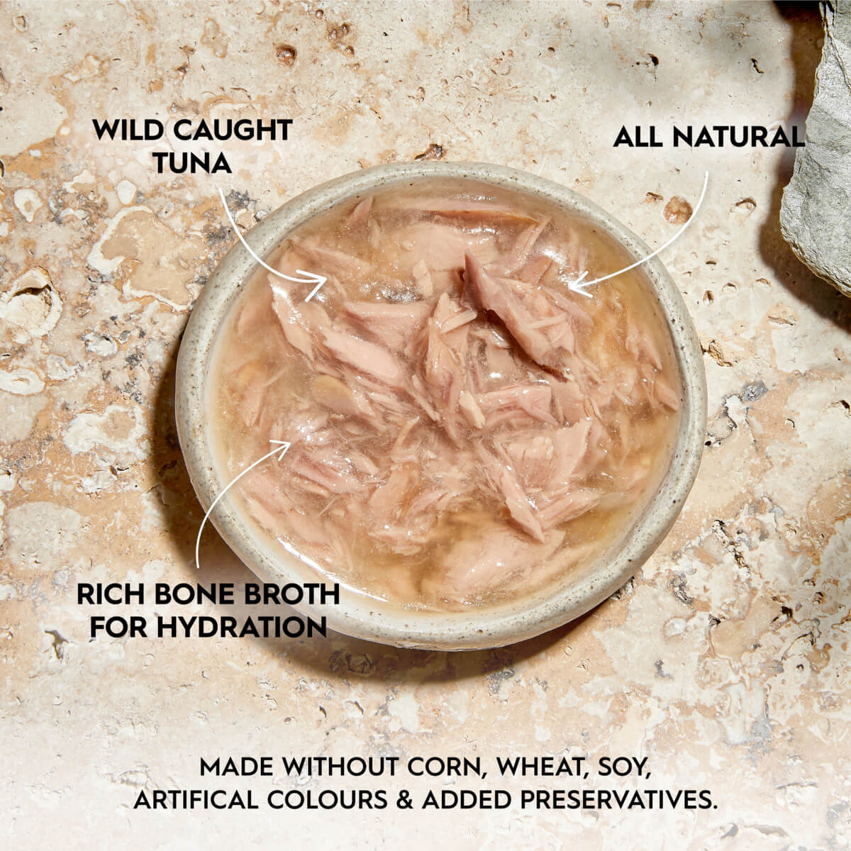 Trilogy Adult Wild Caught Tuna in Bone Broth Wet Cat Food - Image 16