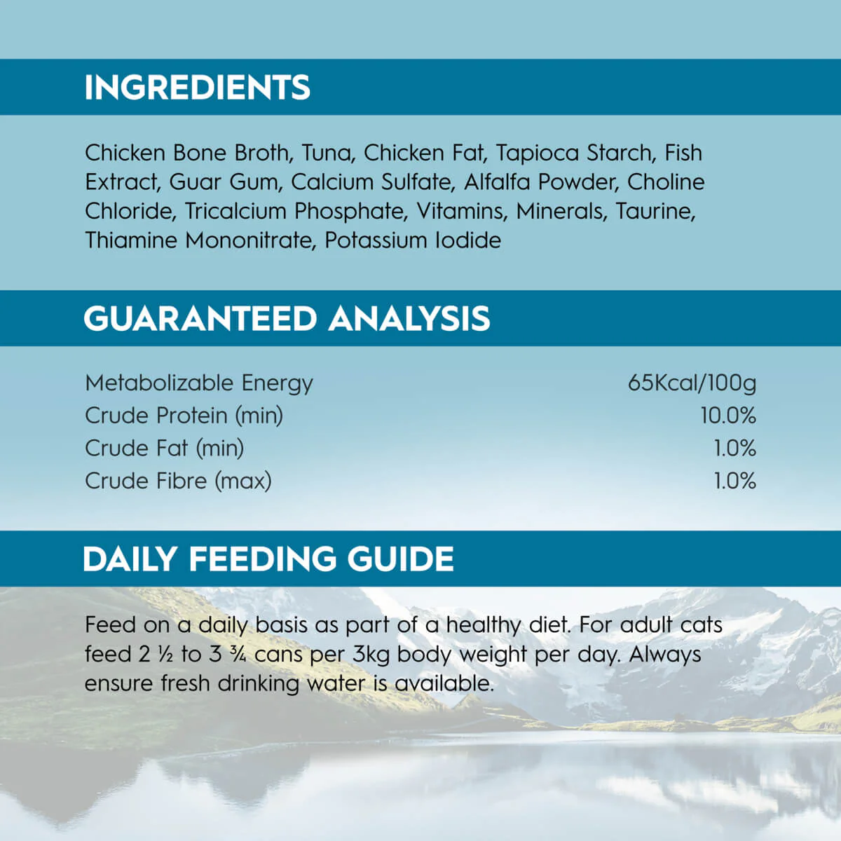 Trilogy Adult Wild Caught Tuna in Bone Broth Wet Cat Food - Image 19
