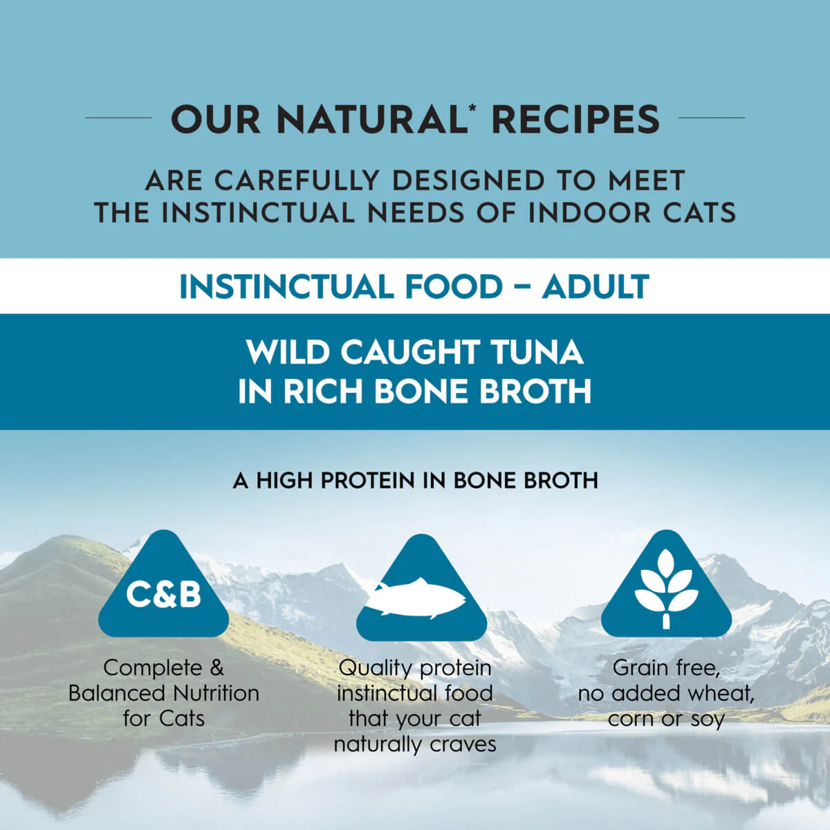 Trilogy Adult Wild Caught Tuna in Bone Broth Wet Cat Food - Image 9