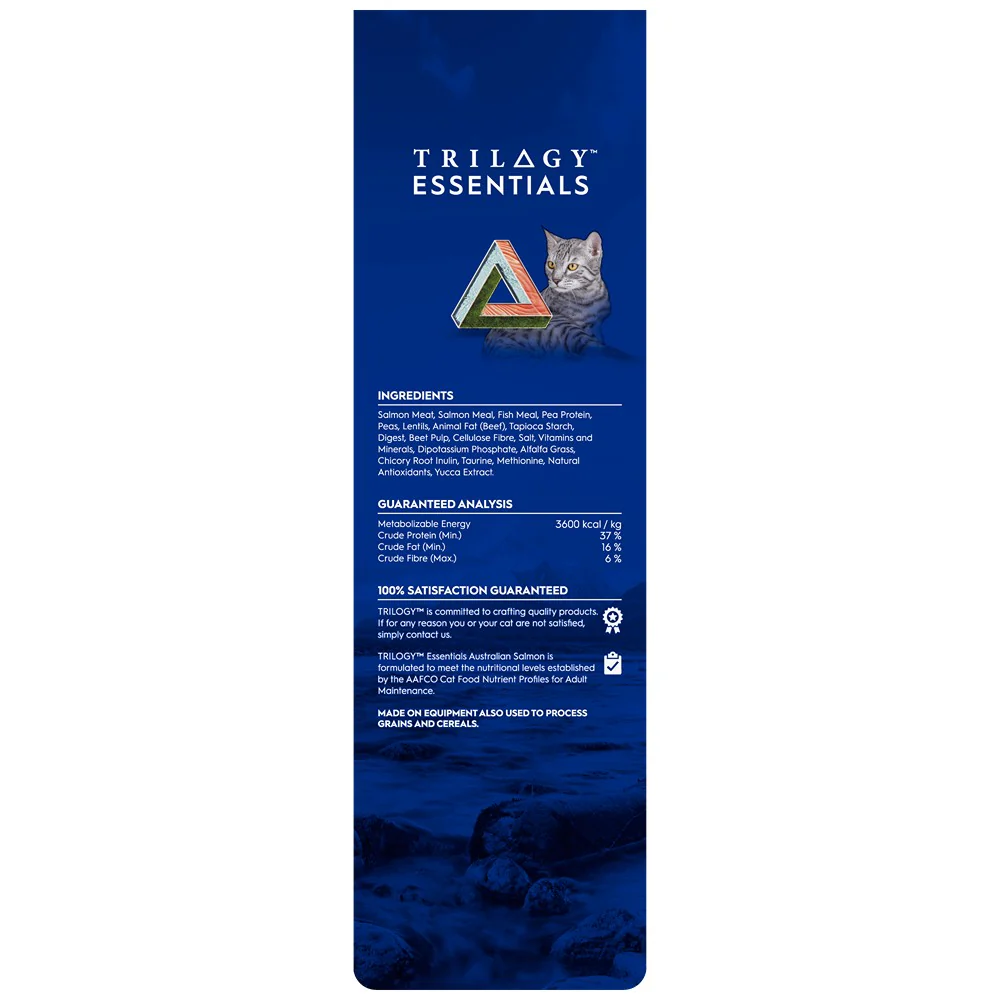 Trilogy Essentials Complete Prey Kibble Australian Salmon Dry Cat Food - Image 3