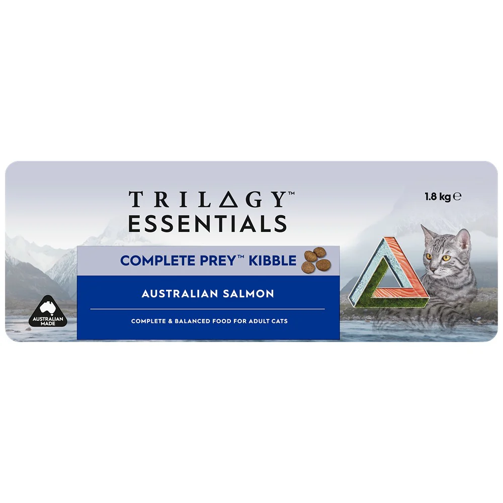 Trilogy Essentials Complete Prey Kibble Australian Salmon Dry Cat Food - Image 5