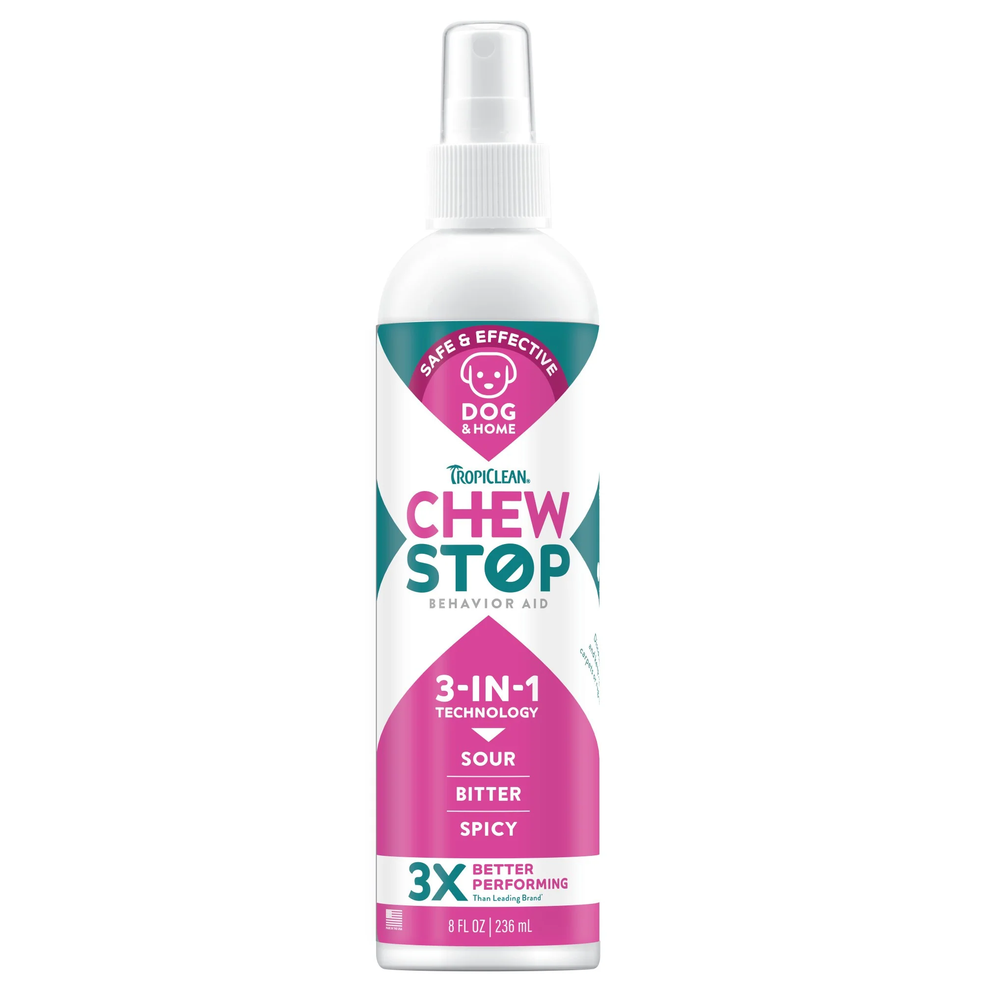 TropiClean Behaviour Chew Stop Spray for Dogs