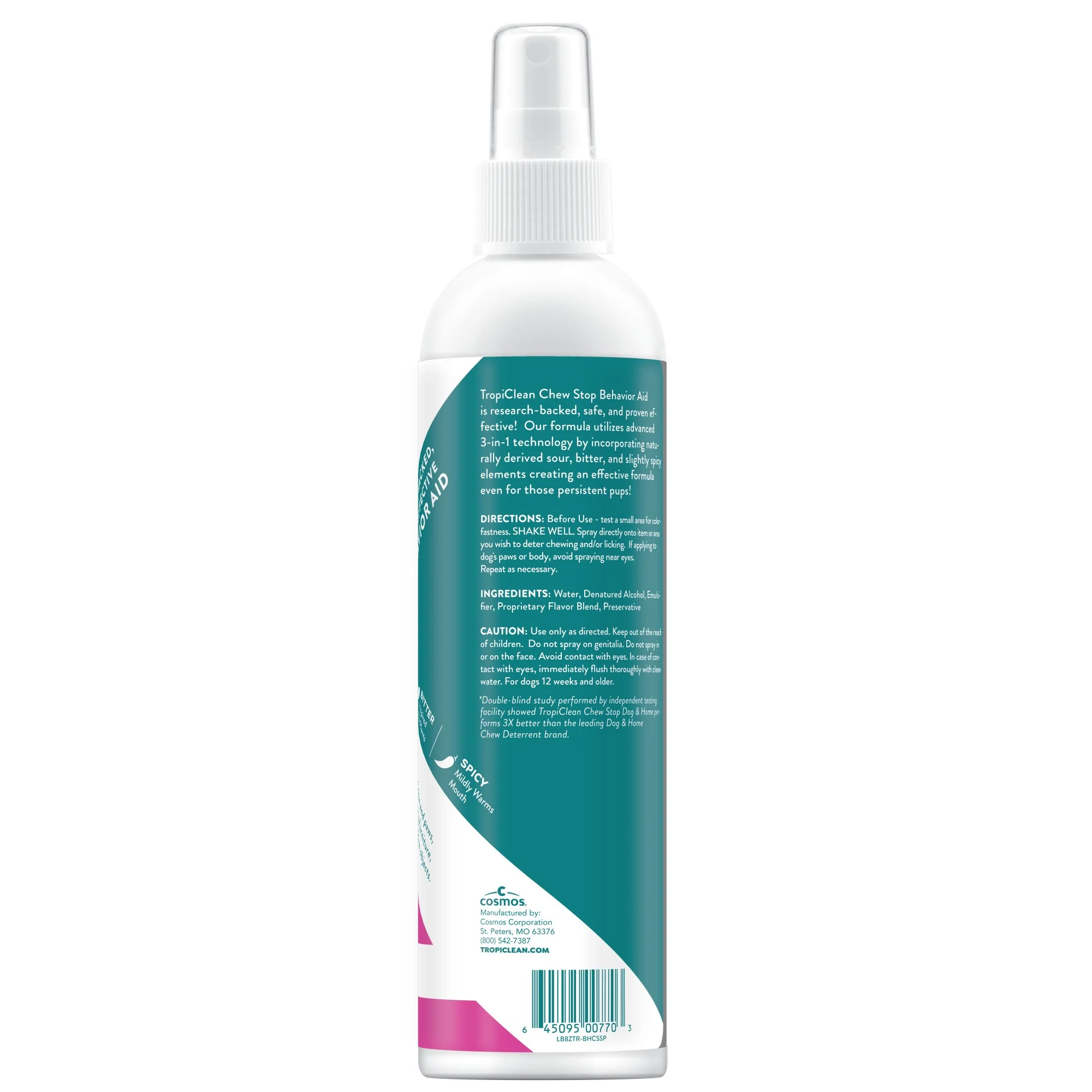 TropiClean Behaviour Chew Stop Spray for Dogs - Image 2