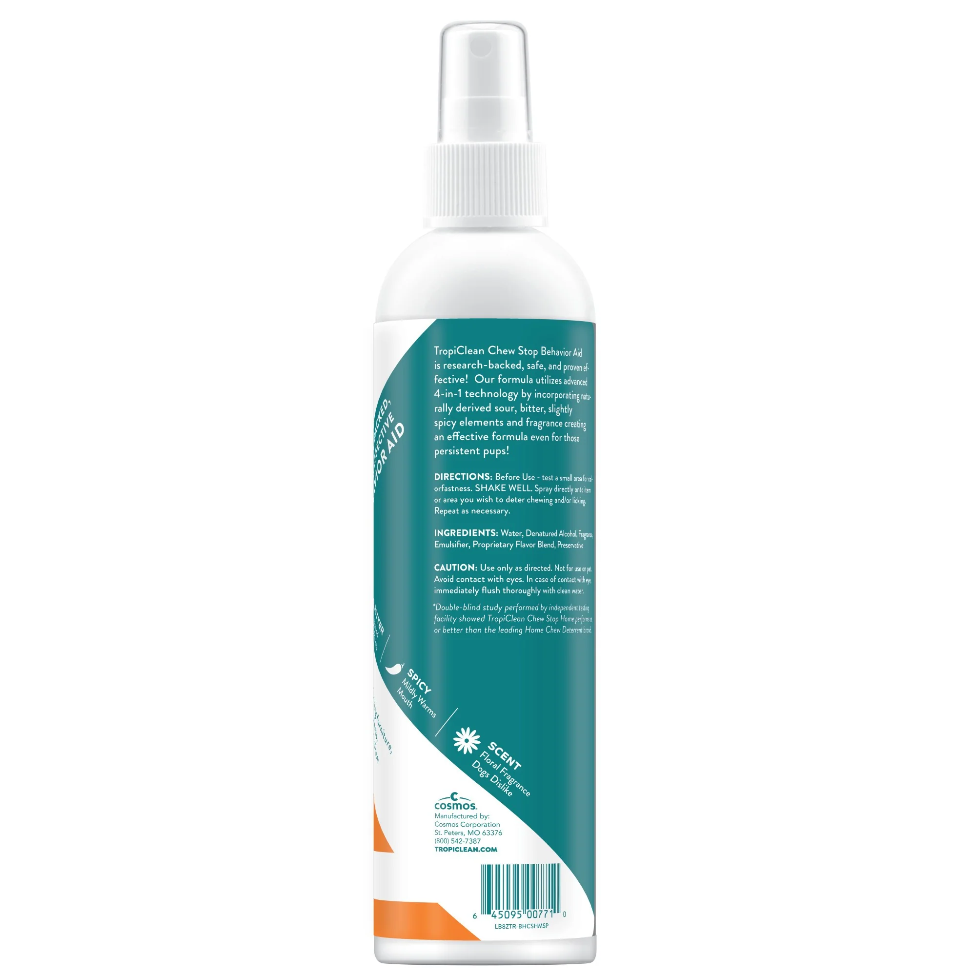TropiClean Behaviour Chew Stop Spray Max Strength for Dogs - Image 2