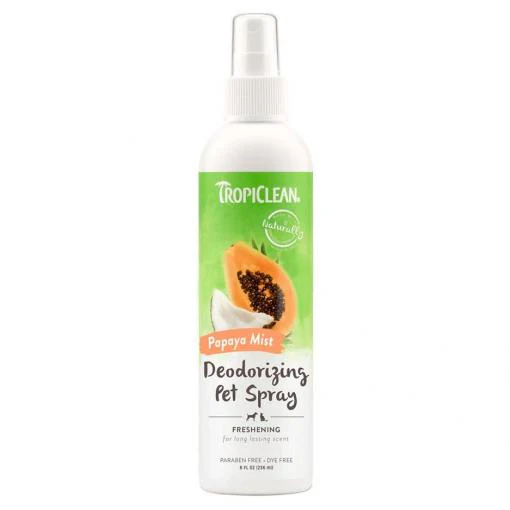 TropiClean Deodorizing Spray Papaya Mist 236mL - Image 2