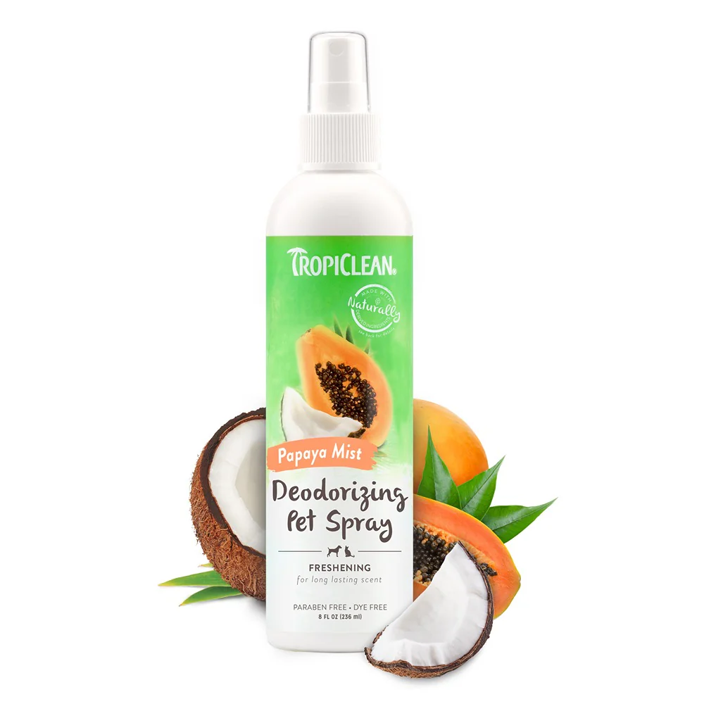 TropiClean Deodorizing Spray Papaya Mist 236mL - Image 3