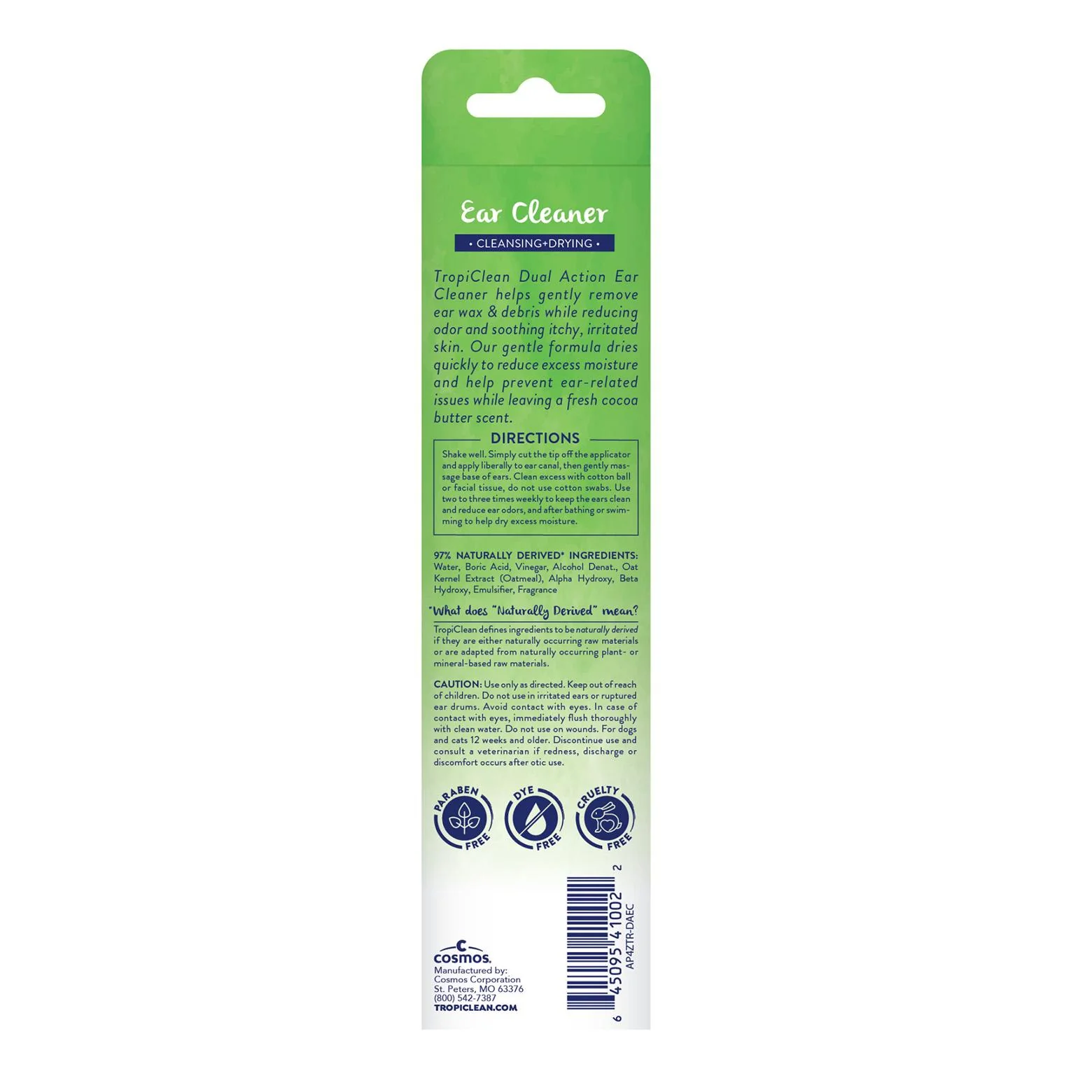 Tropiclean Dual Action Ear Cleaner 118ml - Image 4