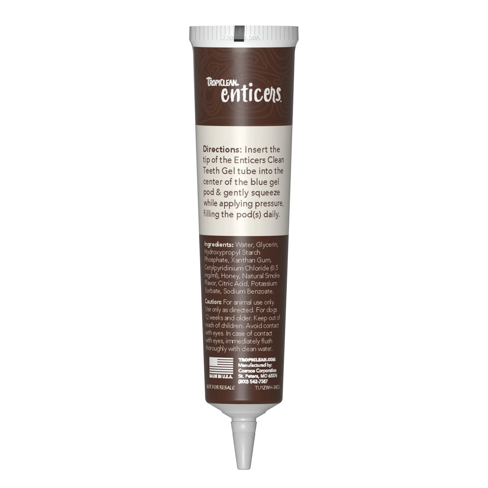 TropiClean Enticers Kong Dental Ball & Smoked Beef Brisket Gel - Image 55