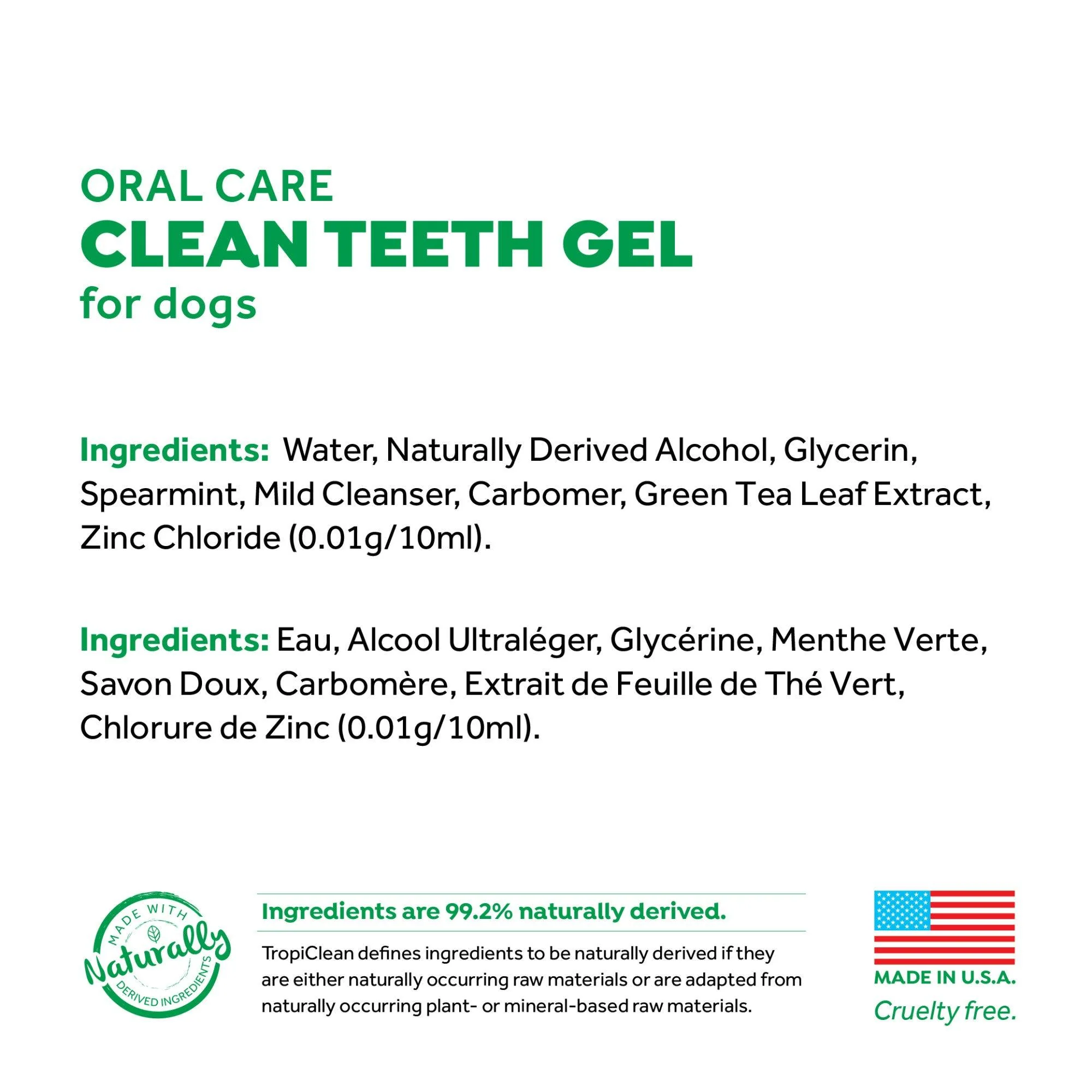 Tropiclean Fresh Breath Teeth Cleaning Dog Gel - Image 8