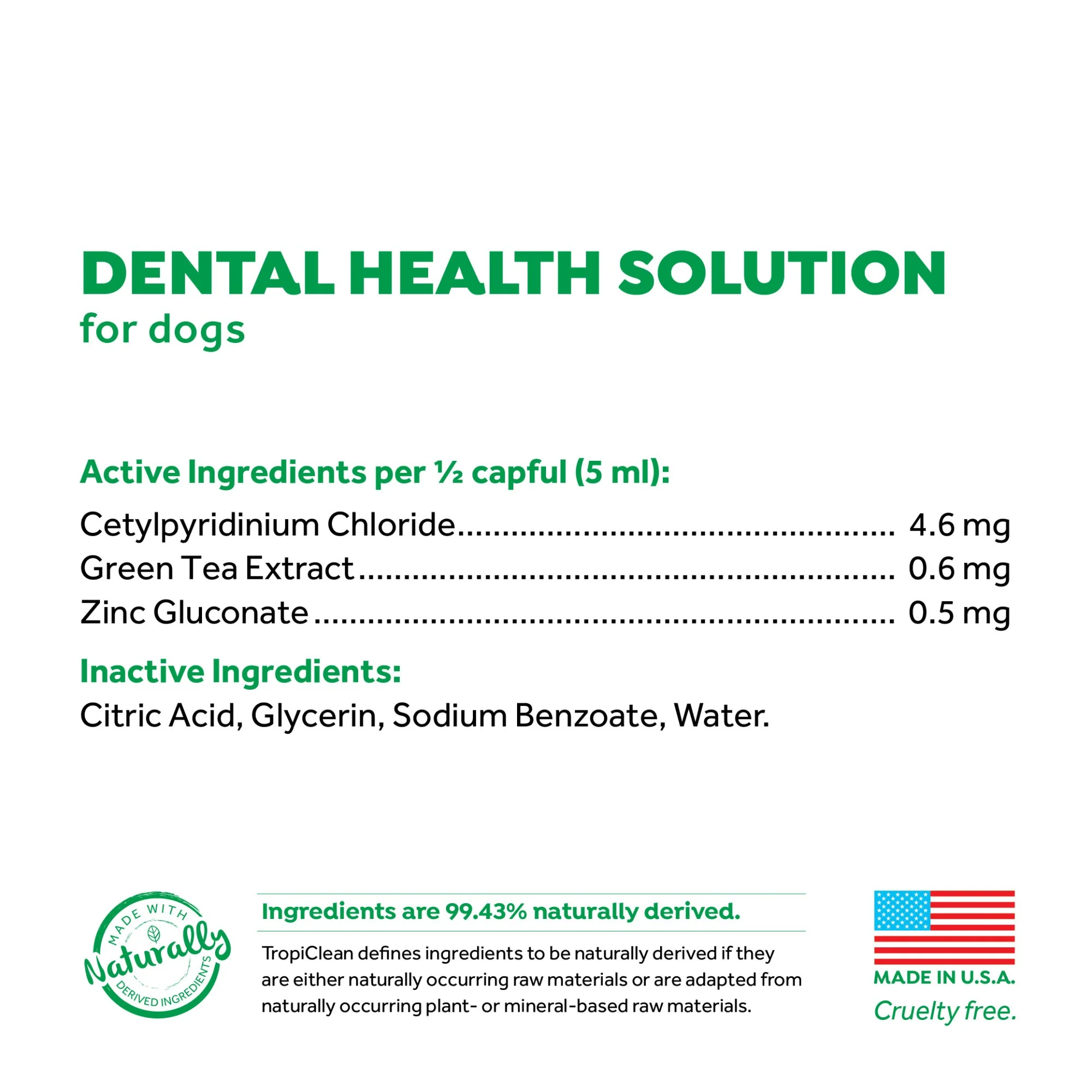TropiClean Fresh Breath Dental Health Solution for Dogs - Image 8