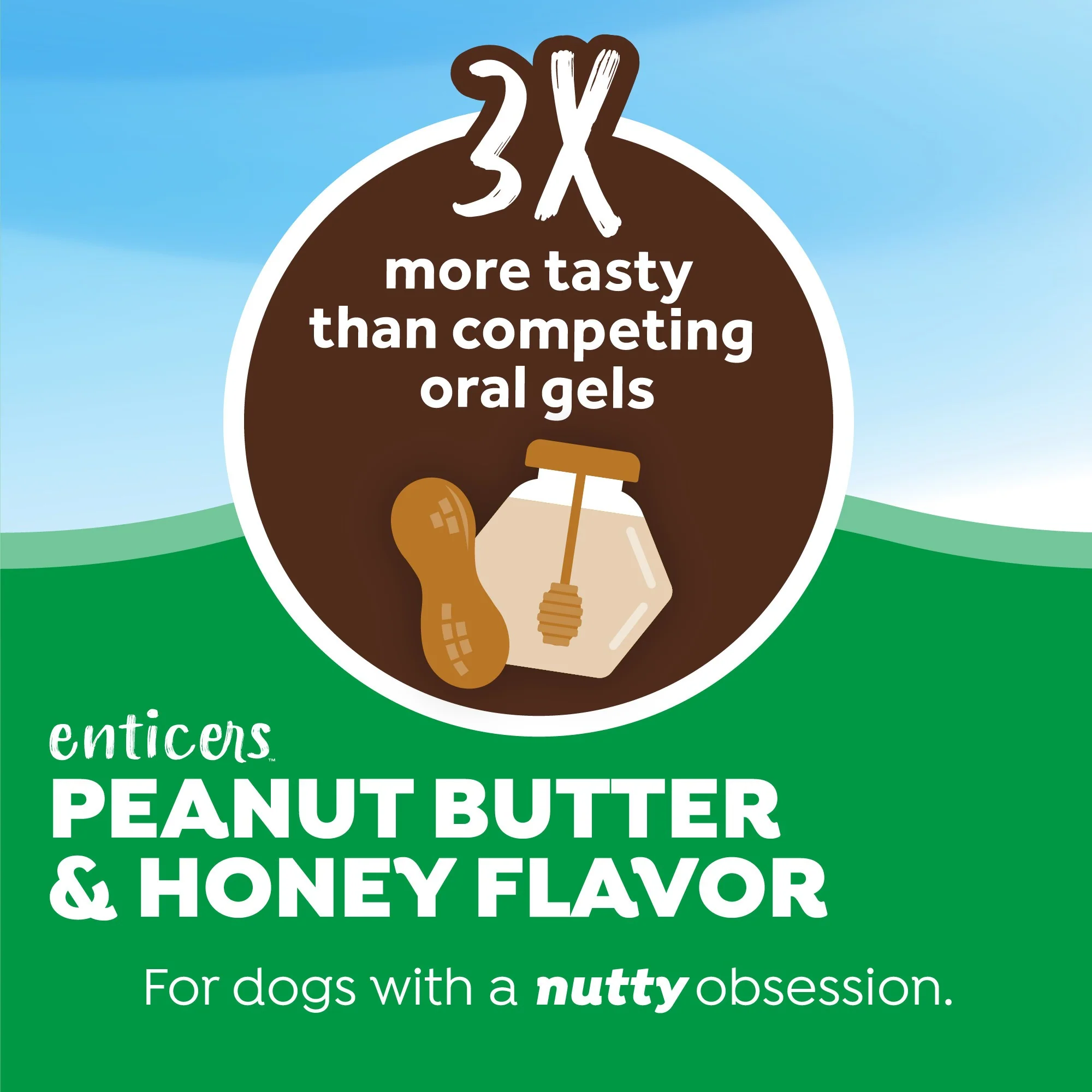 TropiClean Fresh Breath Enticers Peanut Butter & Honey Gel for Dogs - Image 5