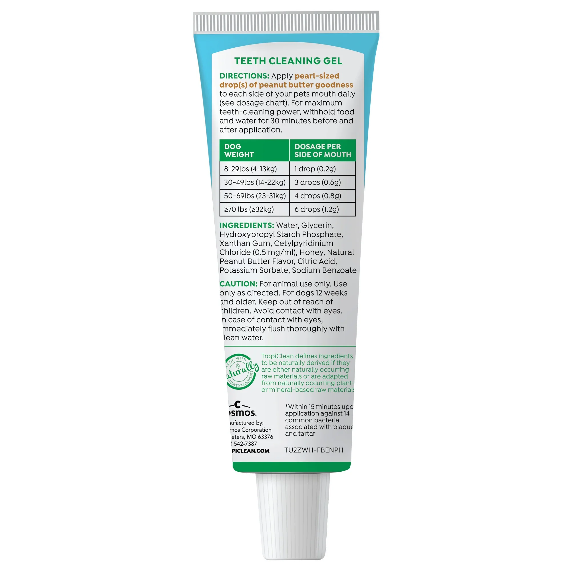 TropiClean Fresh Breath Enticers Peanut Butter & Honey Oral Care Kit for Dogs - Image 3