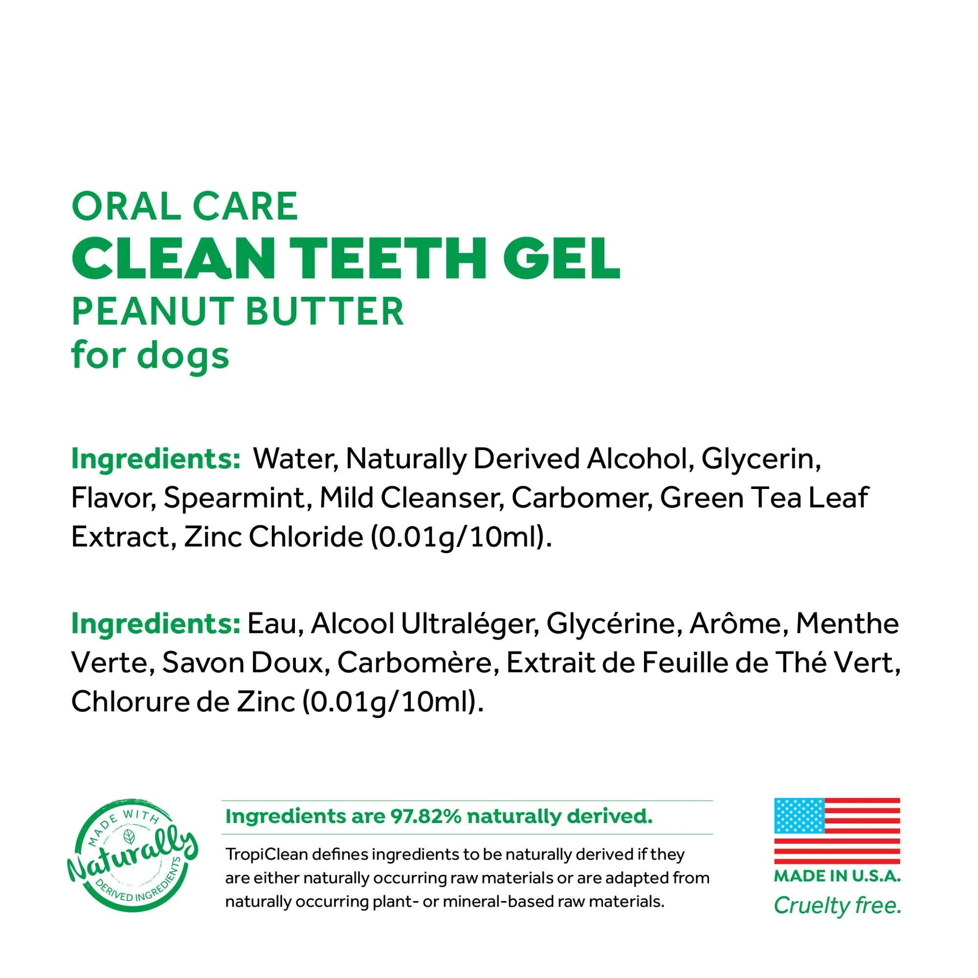 Tropiclean Fresh Breath Gel Peanut Butter - Image 8