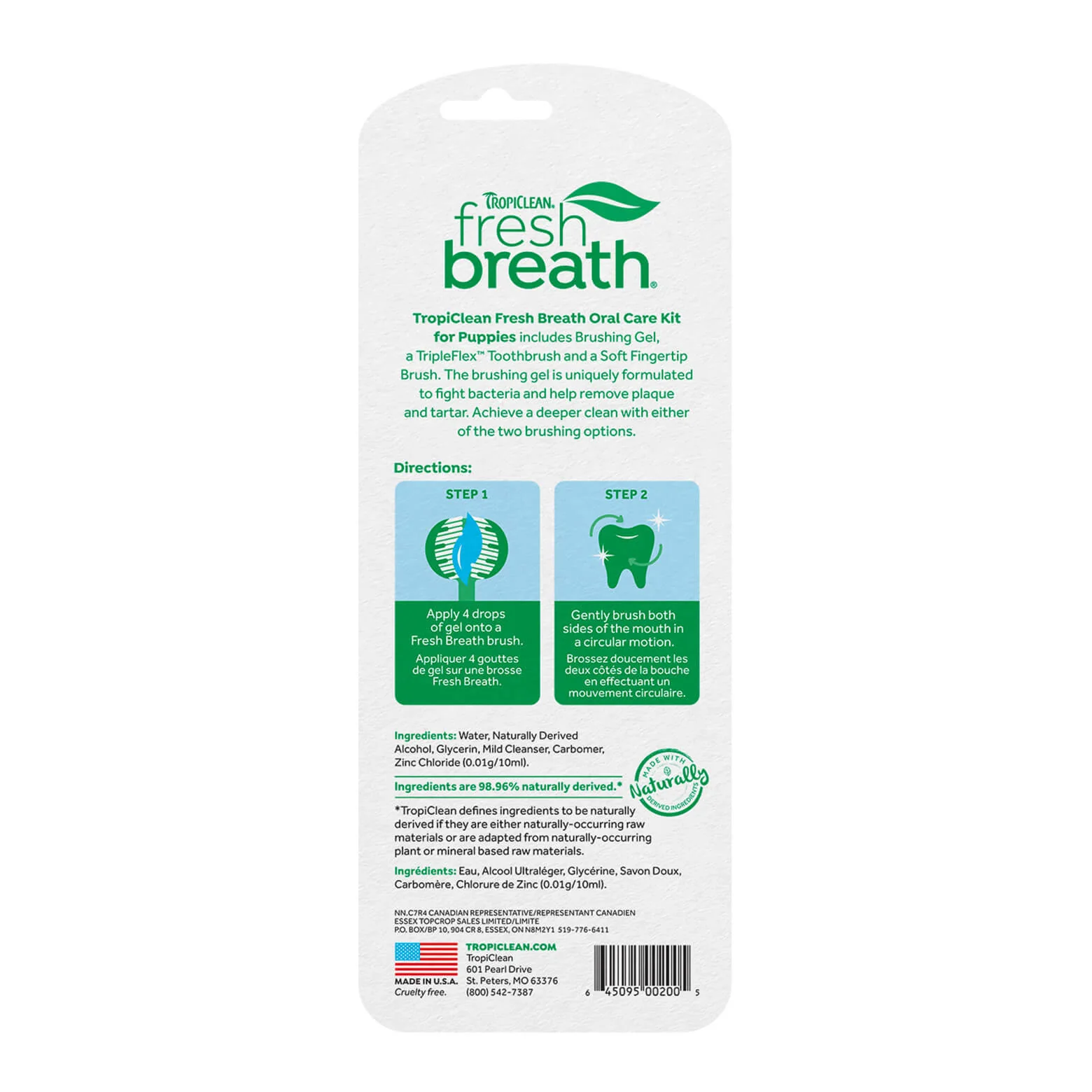 Tropiclean Fresh Breath Oral Care Kit for Puppies - Image 13