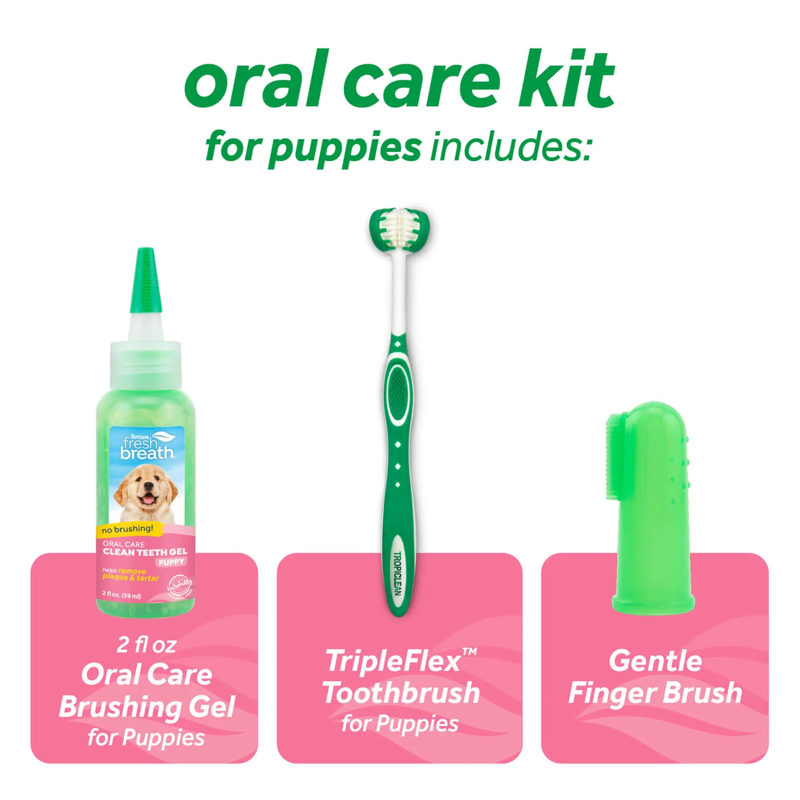 Tropiclean Fresh Breath Oral Care Kit for Puppies - Image 8