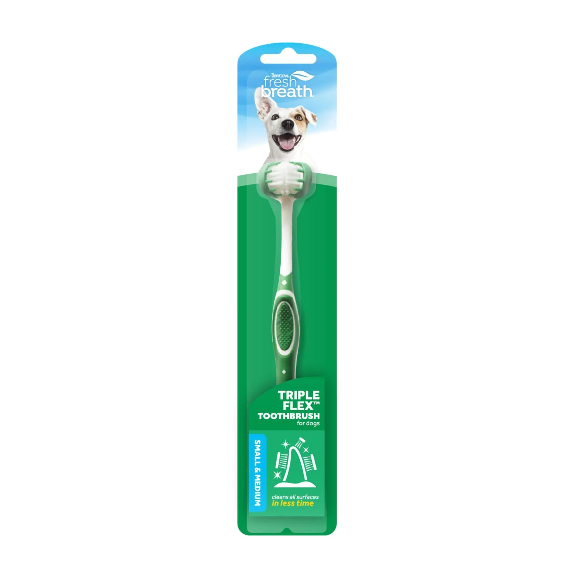 Tropiclean Fresh Breath Tripleflex Dog Toothbrush - Image 5