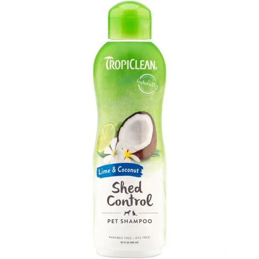 TropiClean Lime & Coconut Shed Control Shampoo 355mL - Image 2