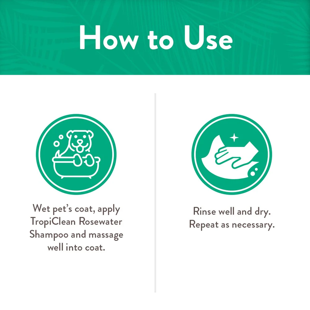 TropiClean Rosewater Deep Cleansing Shampoo, 592ml - Image 7