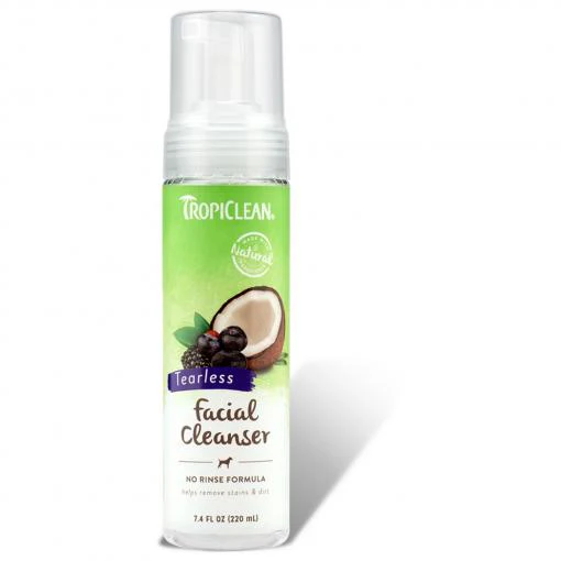 Tropiclean Waterless Facial Cleanser 220ml - Image 2