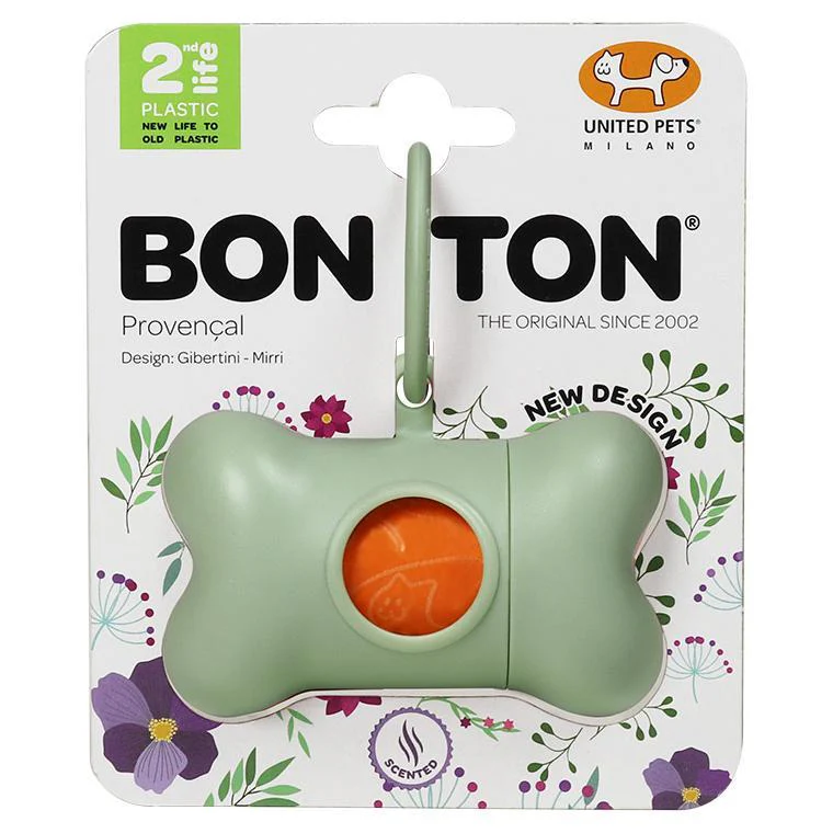United Pets Bon Ton Provencal Recycled Plastic Poop Bag Dispenser - Image 5