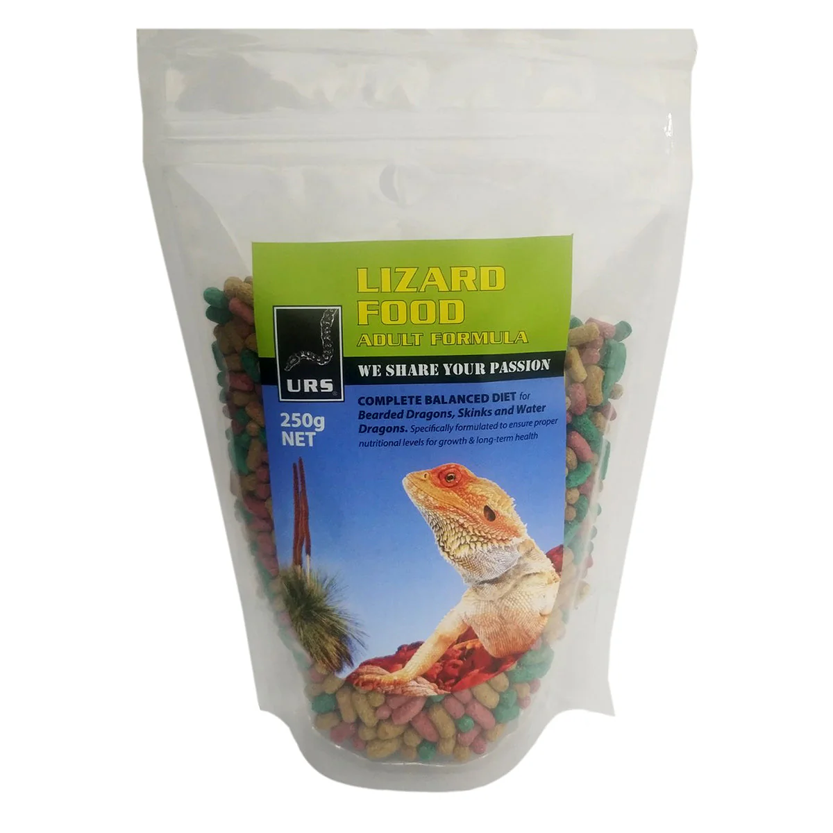 URS Lizard Food Adult 250Gm - Image 2