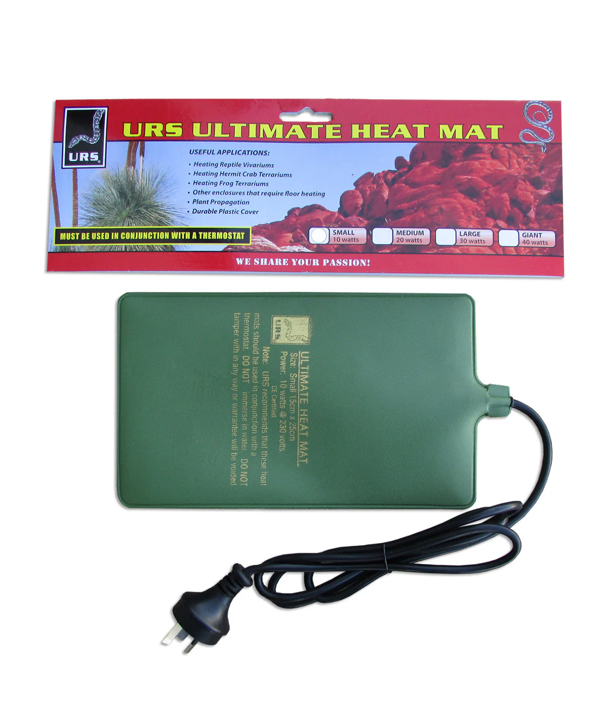 URS Reptile Ultimate Heat Mat Small - Image 2