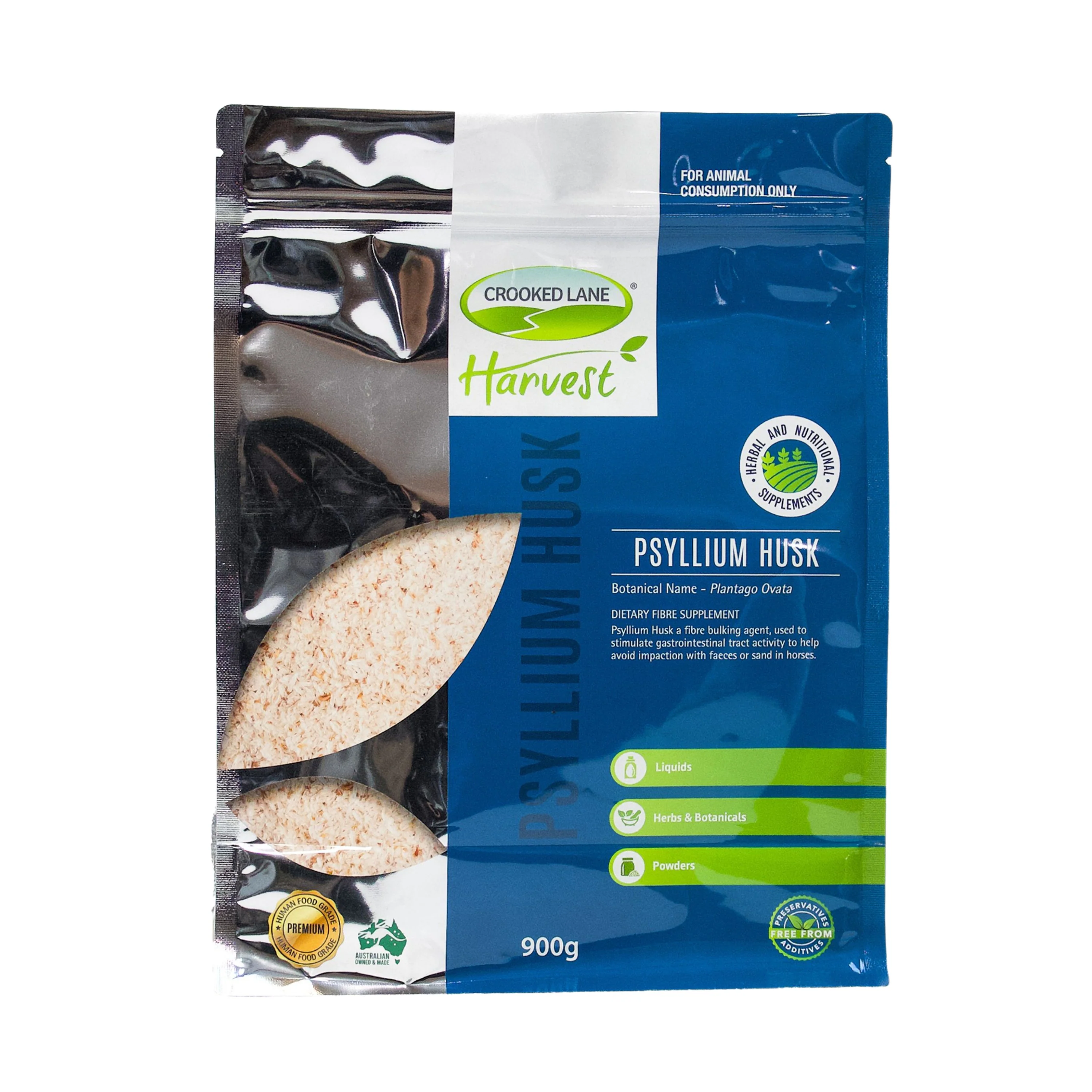 Crooked Lane Psylium Husk 95% Horse, Dog & Cat Supplement - Image 2