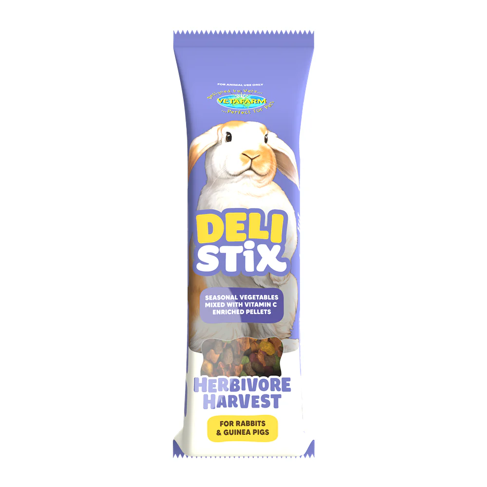 Vetafarm Deli Stix Herbivore Harvest Rabbit & Guinea Pig Treat - Image 2