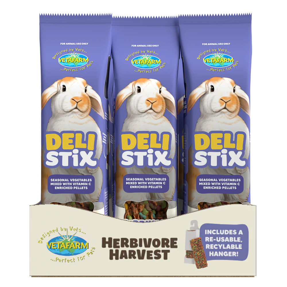 Vetafarm Deli Stix Herbivore Harvest Rabbit & Guinea Pig Treat - Image 4