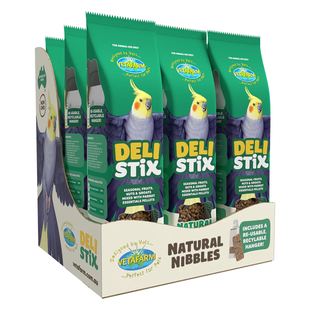 Vetafarm Deli Stix Natural Nibbles Small Parrot Bird Treat - Image 4