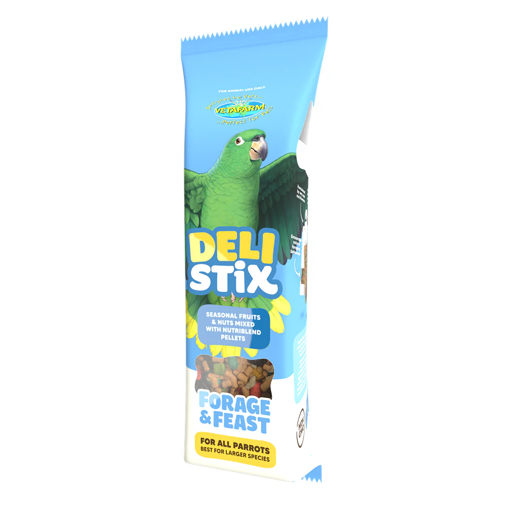 Vetafarm Deli Stix Forage & Feast Large Parrot Bird Treat - Image 3