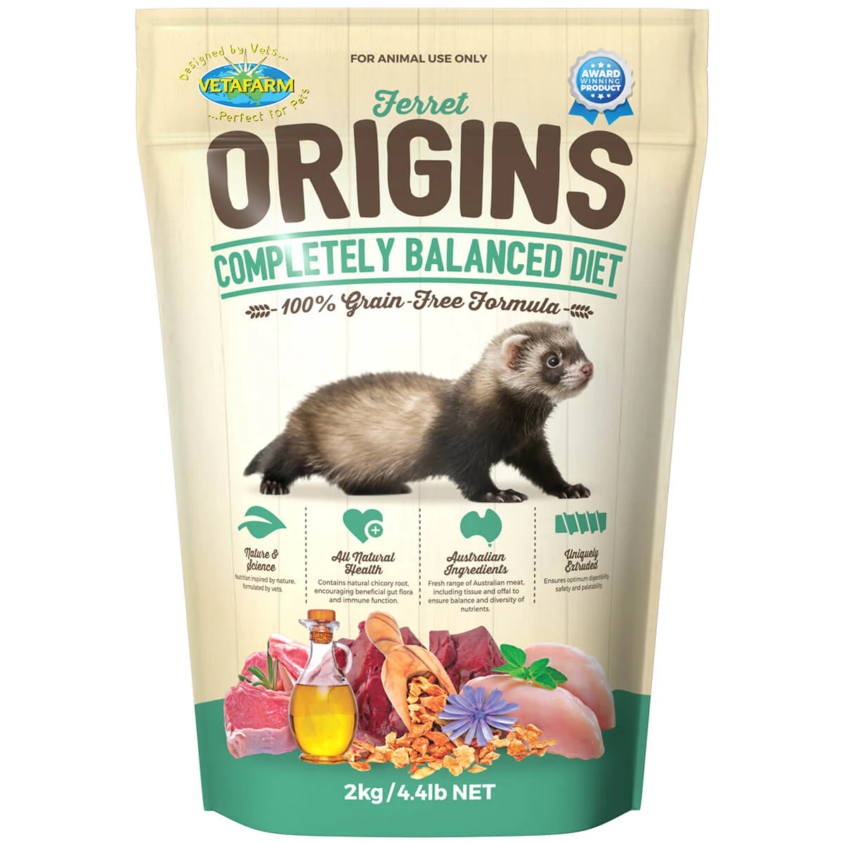 Vetafarm Ferret Origins 2kg - Image 2
