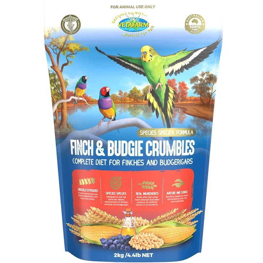Vetafarm Finch & Budgie Crumbles - Image 2