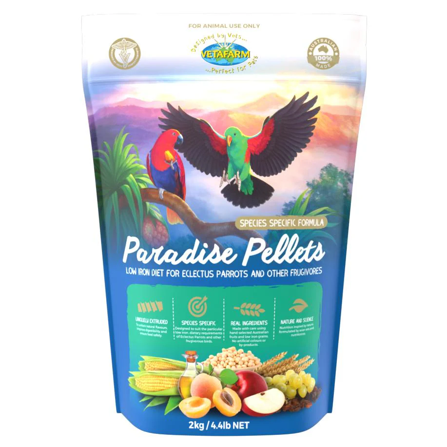 Vetafarm Paradise Pellets 2kg - Image 2