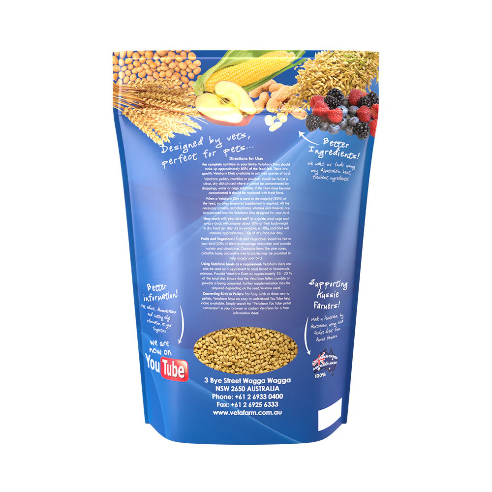 Vetafarm Parrot Breeder Pellets 2kg - Image 4
