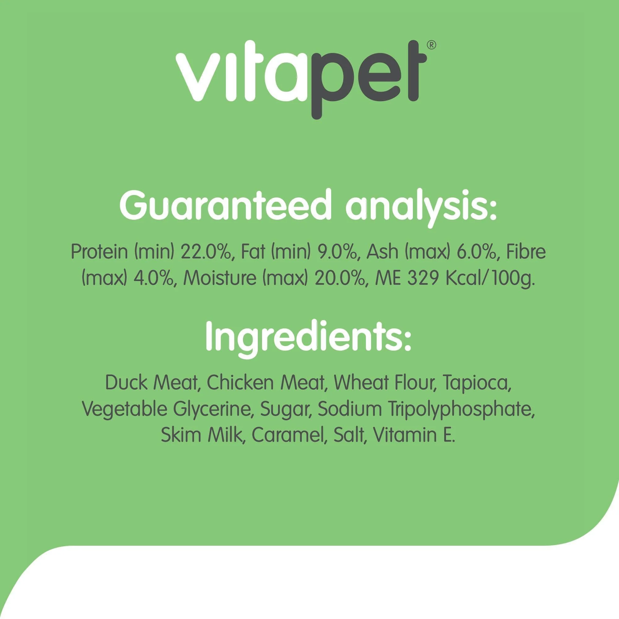 Vitapet Duck Sticks Dog Treats 80g - Image 5