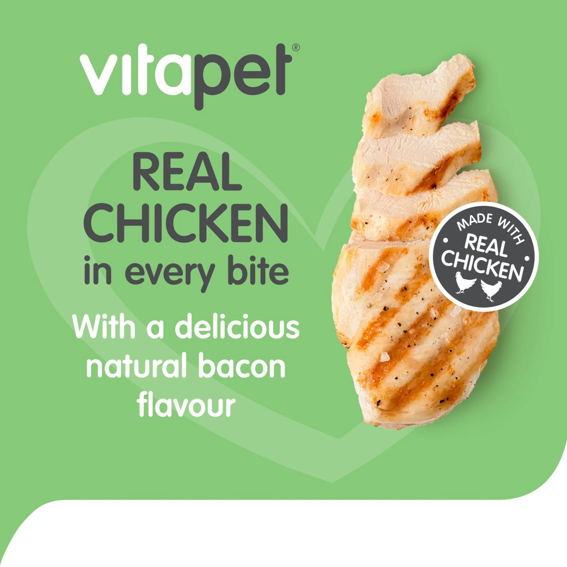 Vitapet Jerhigh Chicken & Bacon Dog Treats - Image 7