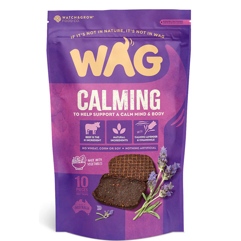 WAG Beef Jerky Calming 10pc - Image 2