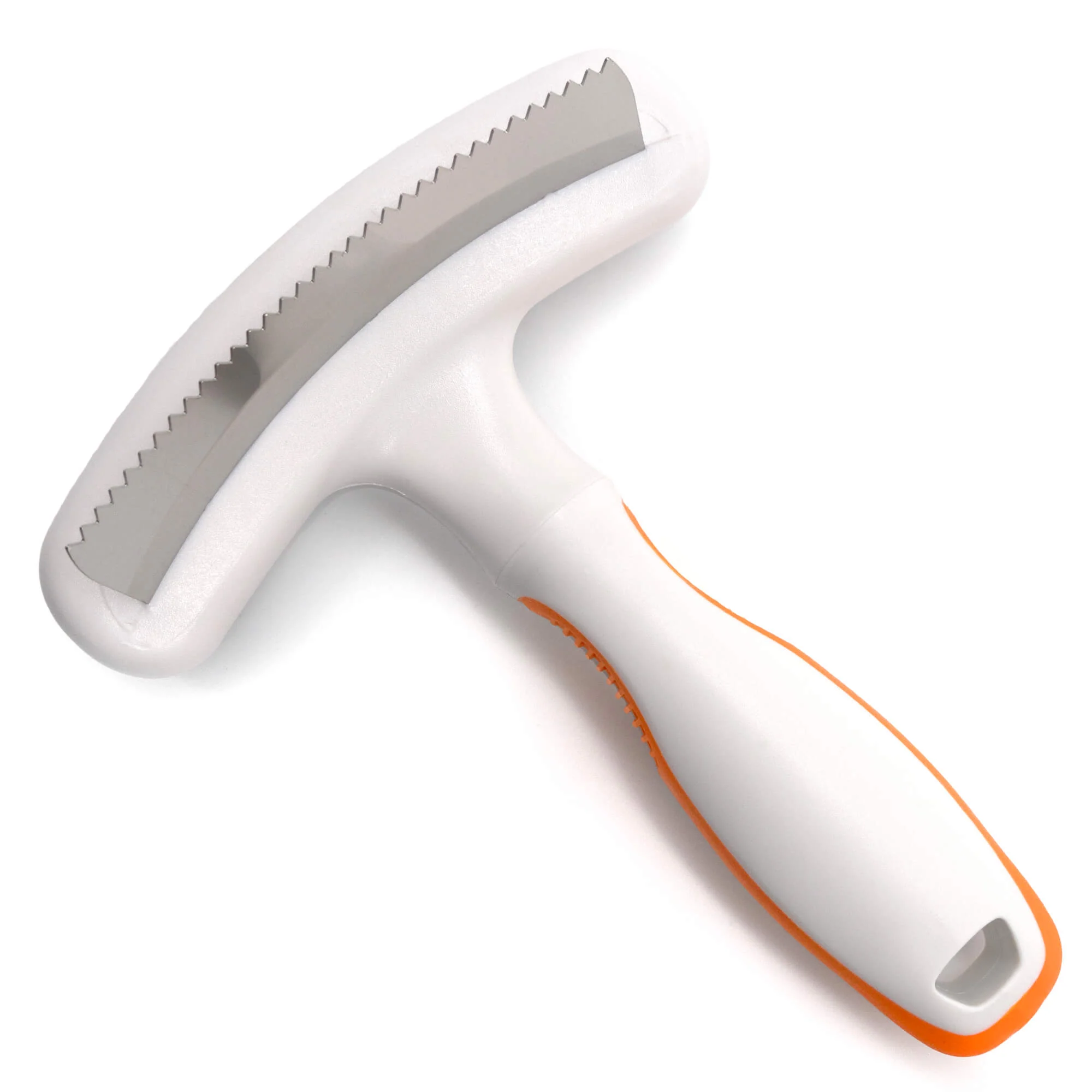 Wahl Orange/White 2 in 1 Rake and Shedding Blade - Image 2