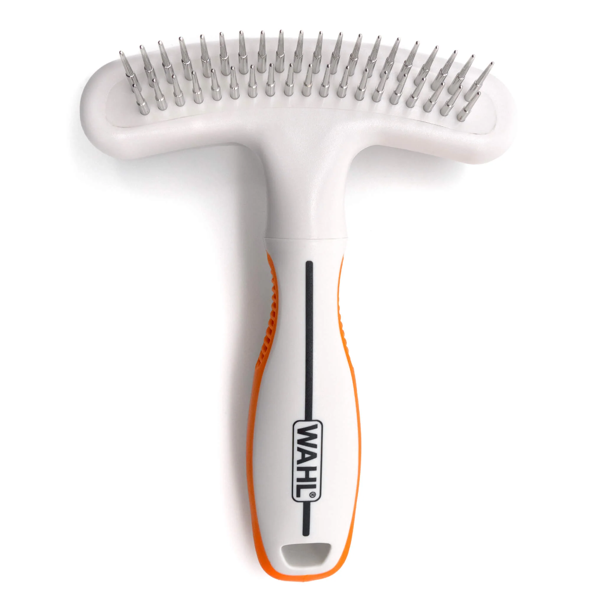 Wahl Orange/White 2 in 1 Rake and Shedding Blade - Image 6