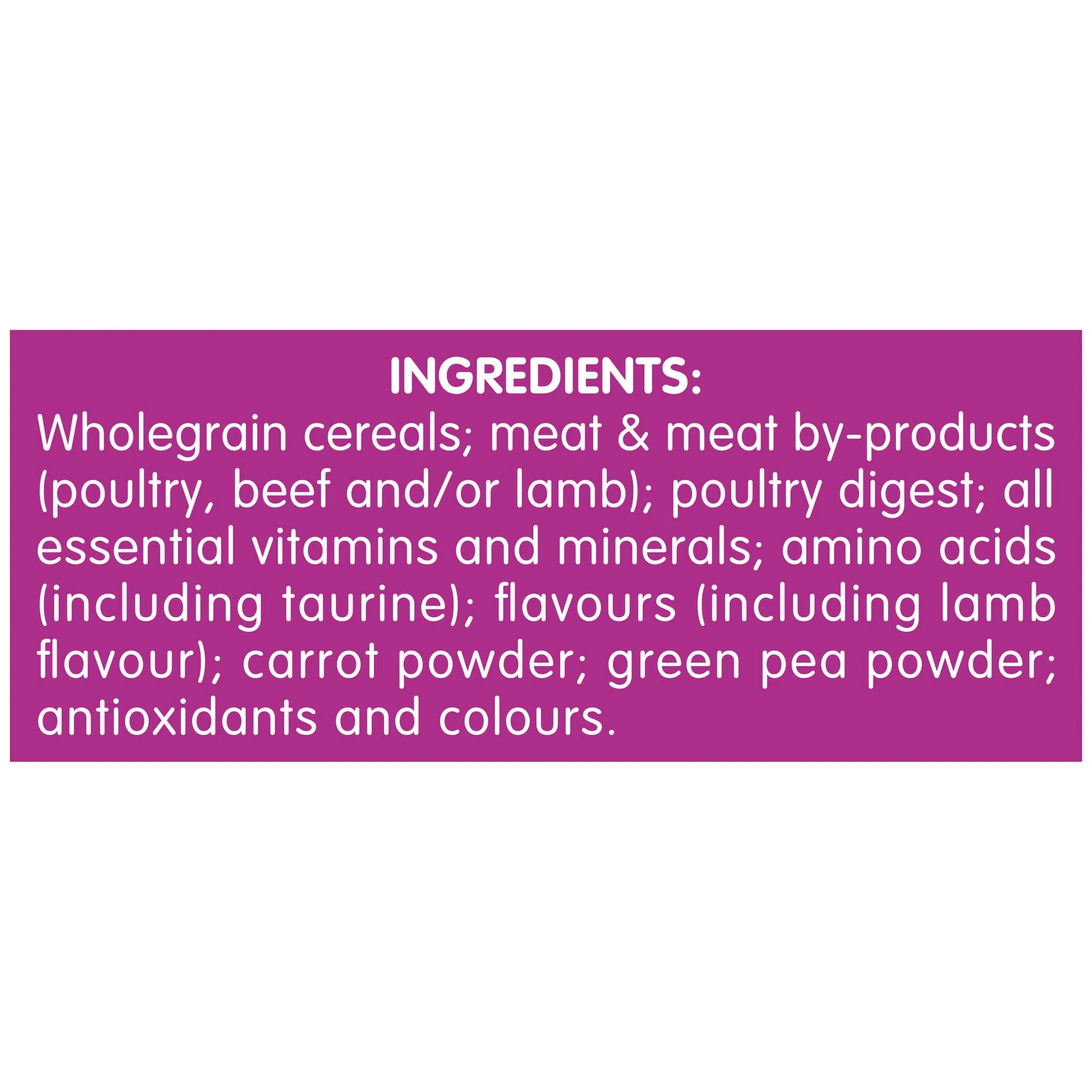 Whiskas Adult 1 Plus Year Beef & Lamb Dry Cat Food 12kg - Image 6