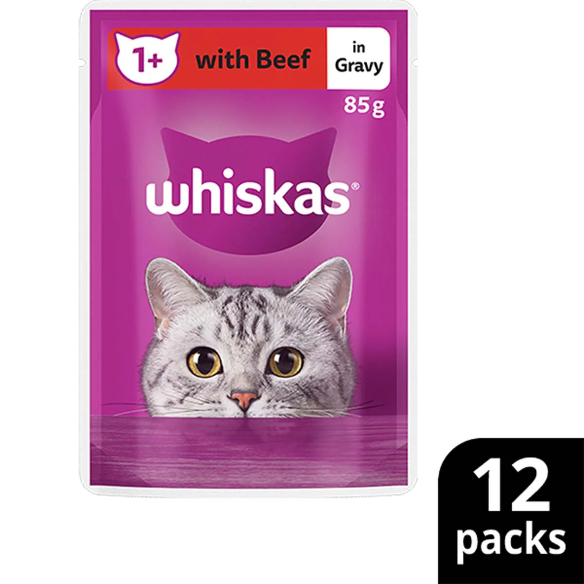 Whiskas Adult Mixed Favourites in Gavy Wet Cat Food 12x85g - Image 8