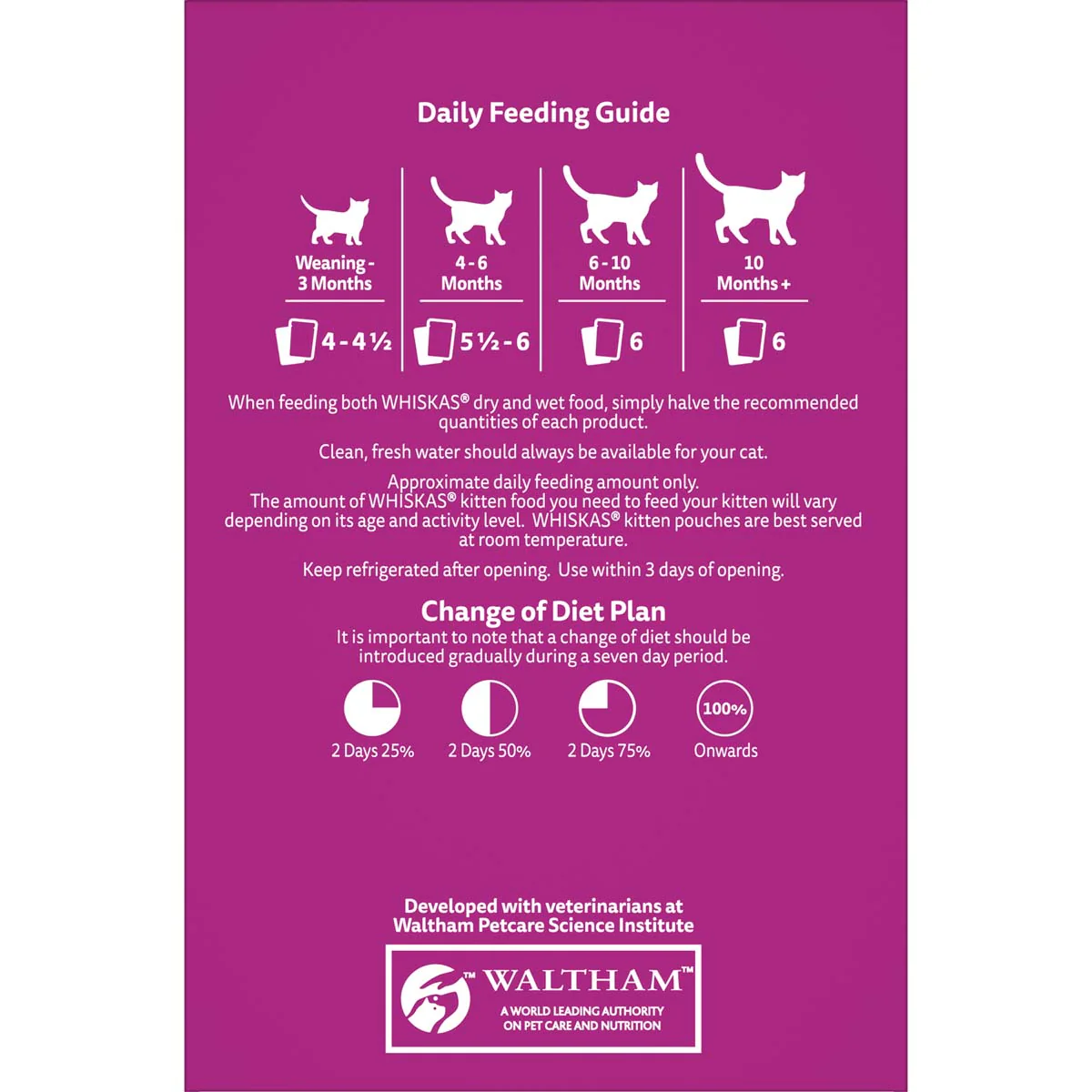 Whiskas Favourites Kitten Mixed Favourites in Jelly Wet Cat Food 12x85g - Image 5