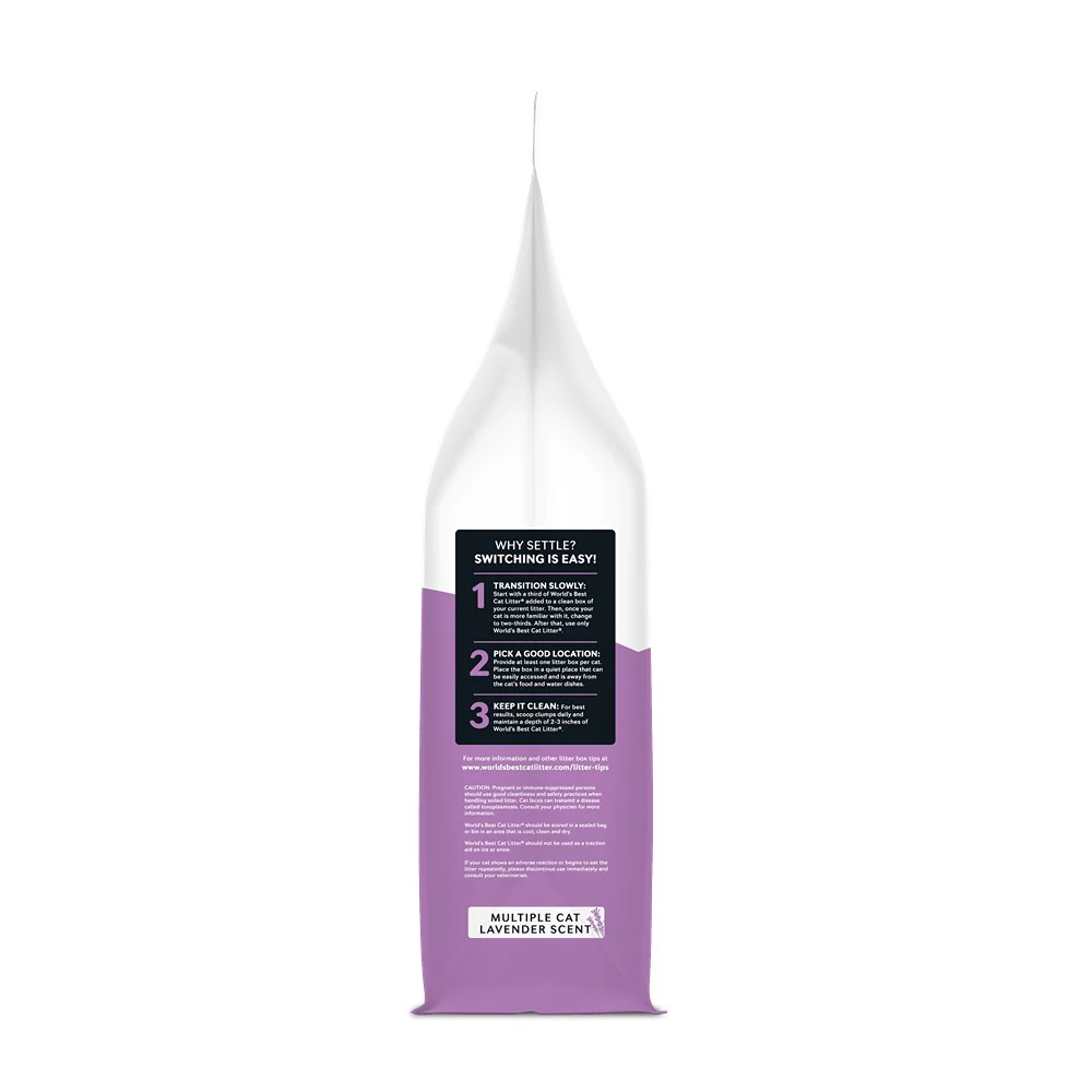 World's Best Multiple Cat Lavender Scented Cat Litter - Image 5