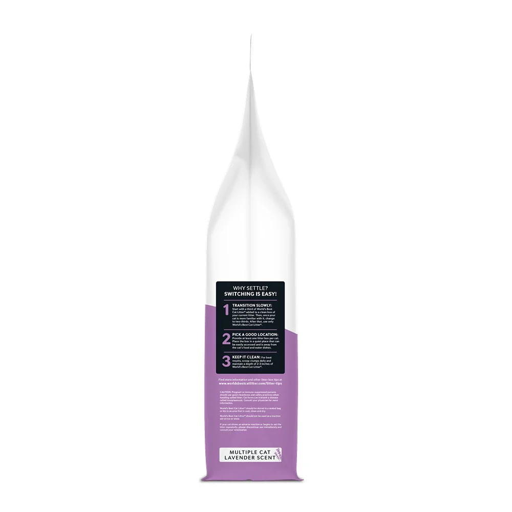 World's Best Multiple Cat Lavender Scented Cat Litter - Image 6